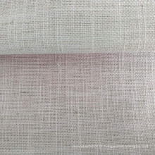 Fabricar Hot Sell Sell New Curtain Toolstery Fabric com 100% de linho de poliéster CC2027book CC2027-009